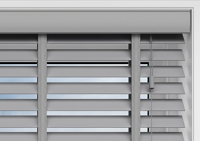 Ecowood Deluxe, Tranquil Grey Satin - Motorised Venetian Blind - Image 8